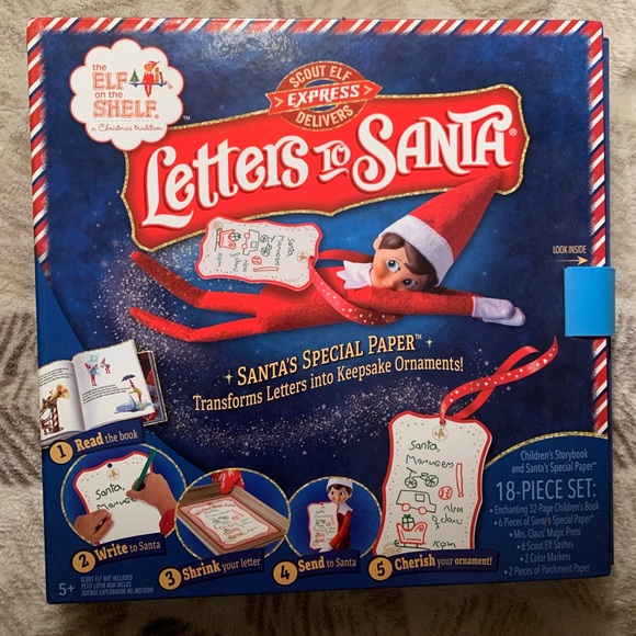 Elf on the Shelf Toys New In Box Elf Of The Shelf Letters To Santa